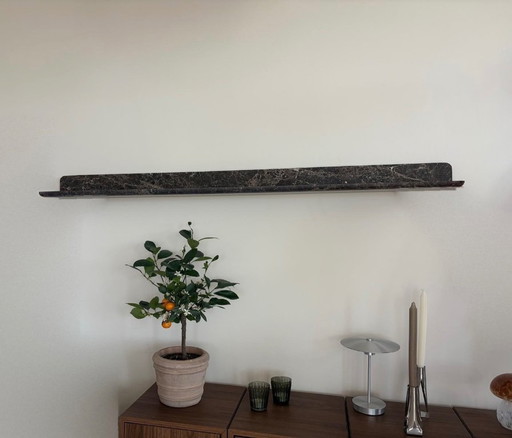 Bolia Aire wandplank, bruin marmer, 150 cm
