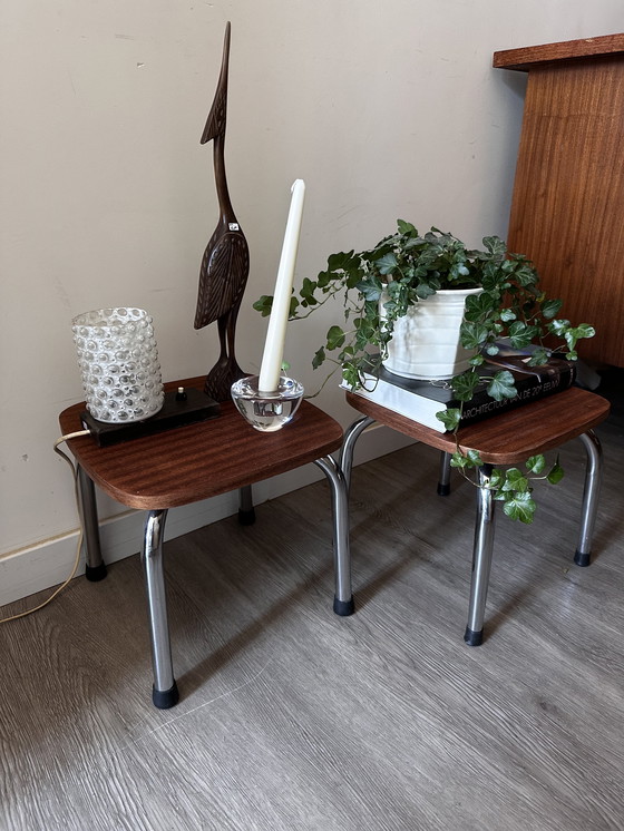 Image 1 of Set of two 1970s side tables