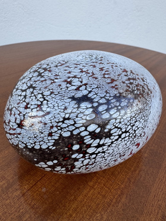 Image 1 of Antique blown glass paperweight