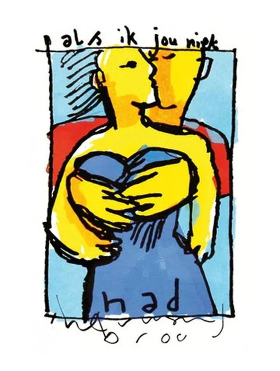 Image 1 of Herman Brood Se non ti avessi XXL (su tela)