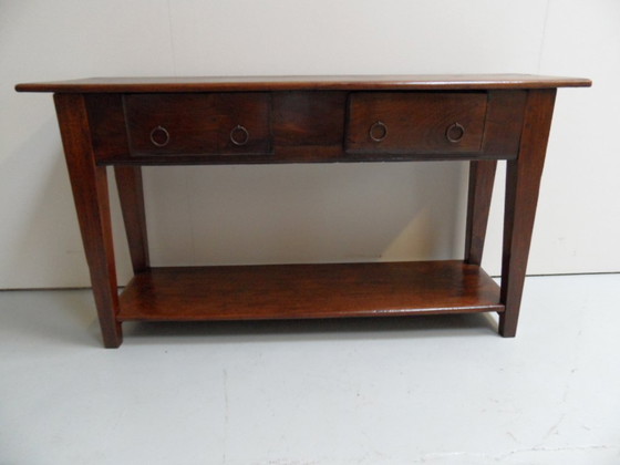 Antieke Spaanse Sidetable – Bijzettafels, Wood (photo 8 of 14)