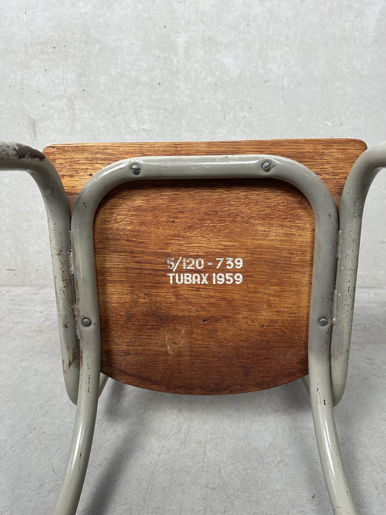 Image 1 of Sedia industriale TUBAX - Willy Van Der Meeren - 1959