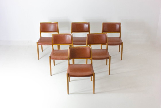 Image 1 of 6 sedie modello 80