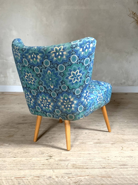 Blauwe cocktailstoel – Fauteuils, Vintage (photo 2 of 9)