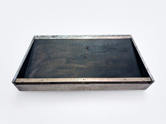 Kunstwerk Wanddecoratie Aluminium Jaren 70 – Metal, Vintage (photo 9 of 10)