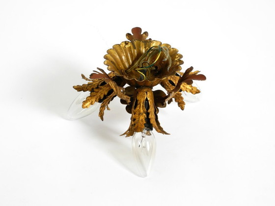 Image 1 of Magnifique petite lampe de plafond de la marque Banci Firenze, Italie, datant des années 1960.