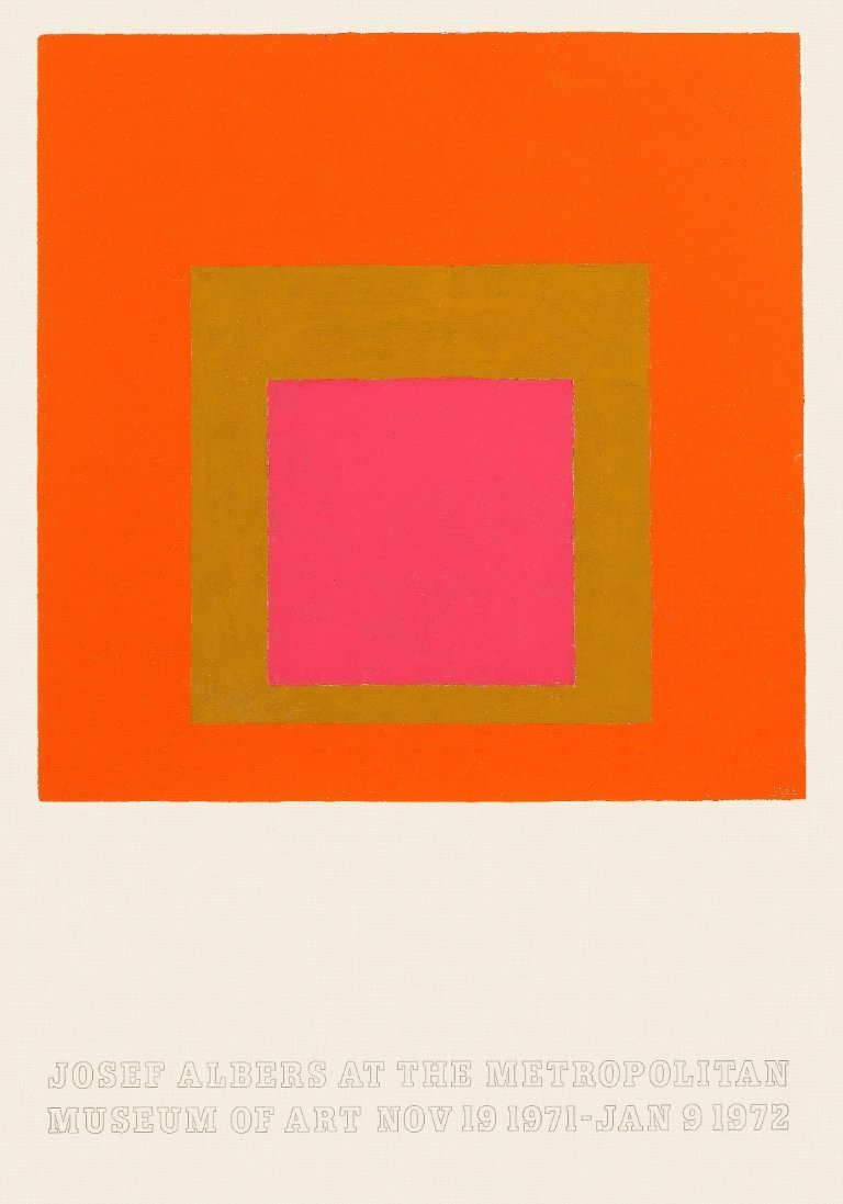 Study to Young Prediction 1951 - Josef Albers Poster 70 × 100 cm