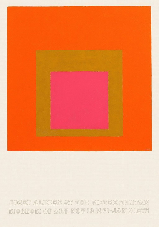 Study to Young Prediction 1951 - Josef Albers Poster 70 × 100 cm