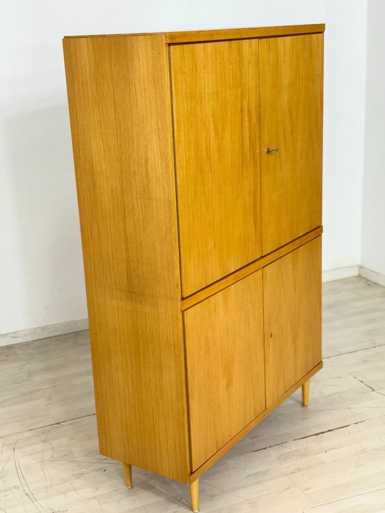 Image 1 of linnenkast uit de jaren 60 / vintage kledingkast / kledingkast in mid-century stijl