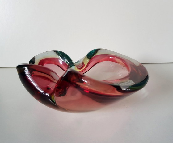 Image 1 of Ciotola d'epoca - Vetro Sommerso - Murano - Flavio Poli - Seguso Vetri d'Arte - 1960