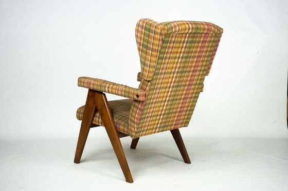 Image 1 of Italian Mid-Century Modern Reclining Armchair, 1960s