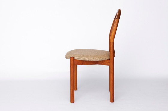 Image 1 of Niels Koefoed “Ole” Chair – 1970s Danish Design, Vintage Teak Dining Chair, Mid-Century Modern, Restored, Original Upholstery