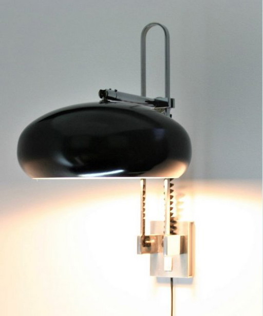 Bauhaus Stijl Chromen Verstelbare Wandlamp