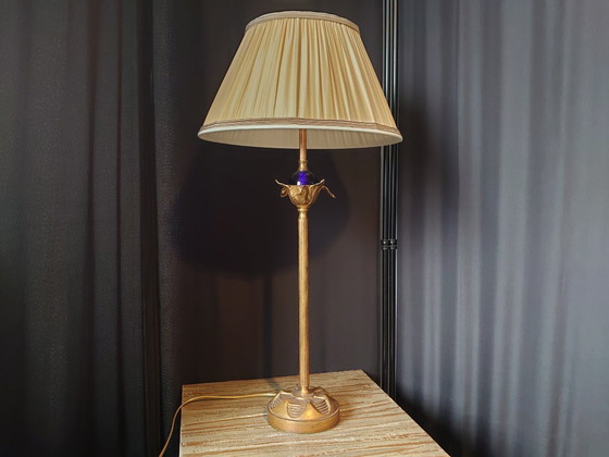 Image 1 of Vintage Hollywood Regency table lamp