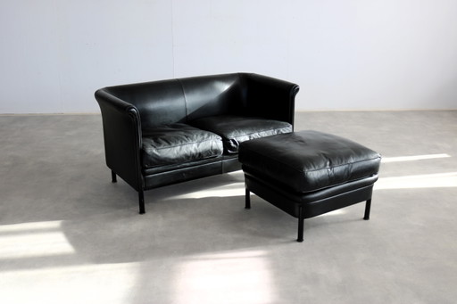 Vintage Set Sofa + Hocker From Moroso