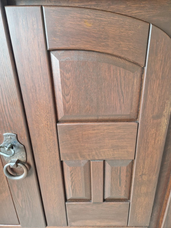Klassieke Eikenhouten Broodkast – Mobili contenitori, Iron, Wood (photo 5 of 7)