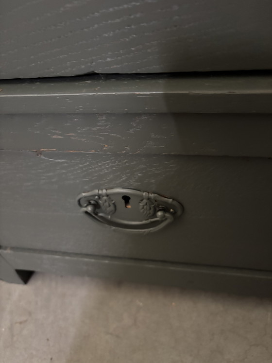 Image 1 of Brocante display cabinet / buffet cabinet