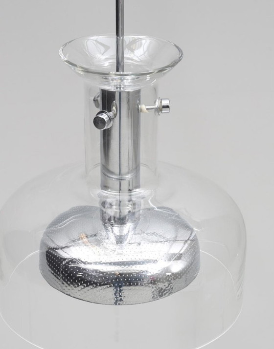 Image 1 of Lampada a sospensione Anders Pehrson in cristallo per Ateljé Lyktan, Svezia, anni '70