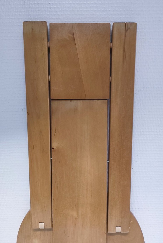 Image 1 of hocker "suzy" adrian reed buchenholz 90er jahre