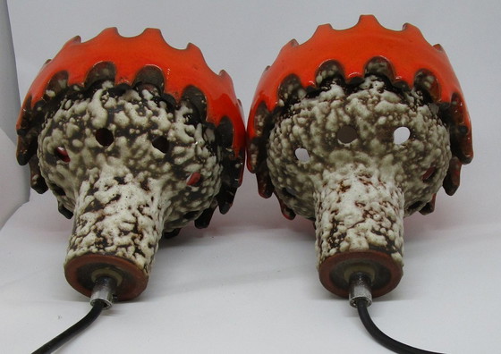 Image 1 of 2x Herda Keramik-Lavalampe