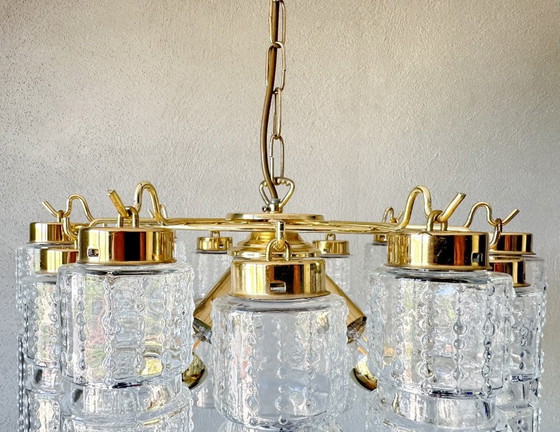 Image 1 of Lampada a sospensione vintage Glashütte Limburg