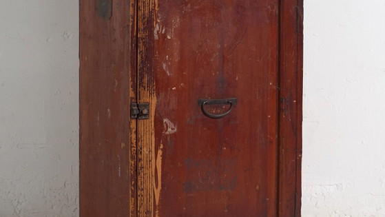 Small antique Japanese cupboard - Meiji / Taishō Period (c. ) #68 – Storage cabinet, Iron (photo 3 of 40)