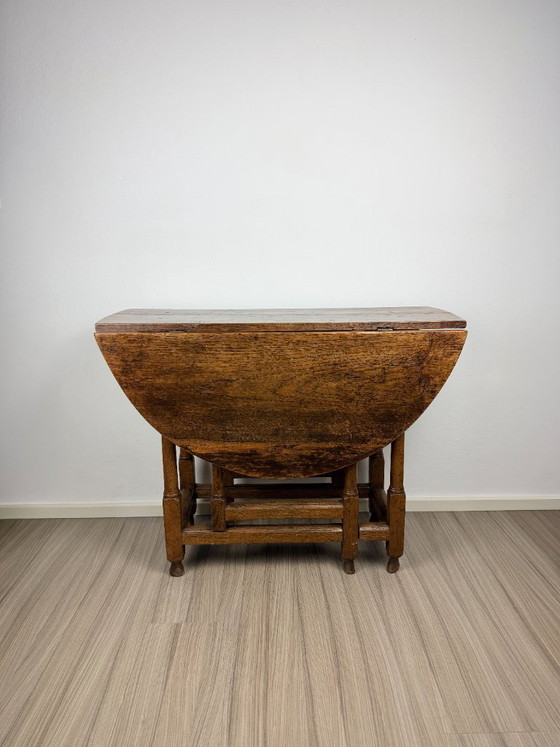 Antiker englischer Eichen-Klapptisch – Viktorianische Zeit des späten 19. Jahrhunderts – Massiver, – Tische (photo 3 of 10)