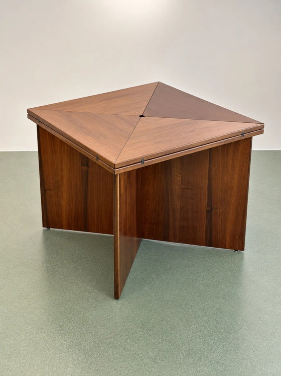 Mesa de comedor Envelope de Vittorio Introini, Italia, años 60, Mesas de comedor, Italian Design (foto 4 de 8)