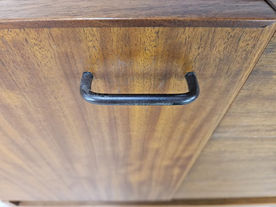 Image 1 of Anrichte aus Teakholz mit Eisenstruktur, 1960