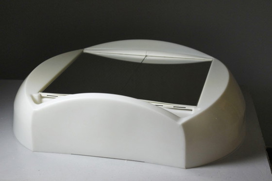 Allibert Design Space Age jaren 70 Paulin Verlichte Wandgemonteerde Badkamerkast – Wandkast, Glass, Plastic (photo 12 of 22)