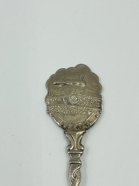 Set of 7 Heraldic City Souvenir Spoons – Cutlery Sets, Metal (photo 5 of 11)