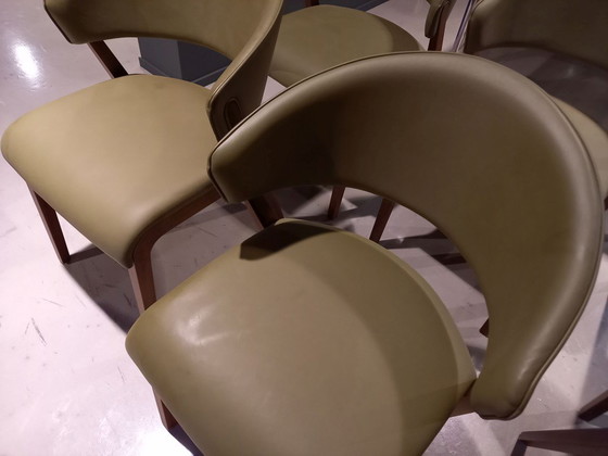 Juego de sillas Hulsta S500 color oliva (S/6) – Hülsta, Sillas de comedor (photo 9 of 10)