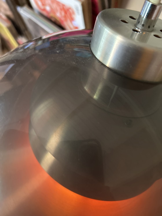Lampada a sospensione vintage Dijkstra Space Age – Lampade a sospensione, Metallo, Plexiglass (photo 5 of 6)
