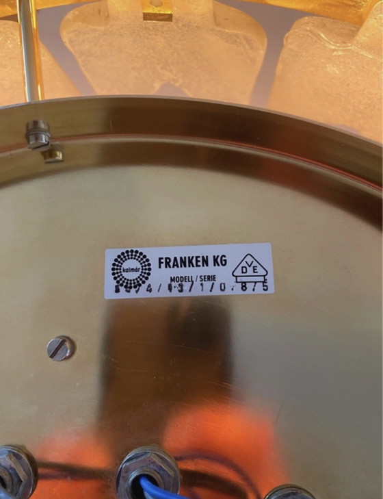 Image 1 of Vintage Kalmar Franken ceiling lamp 70s