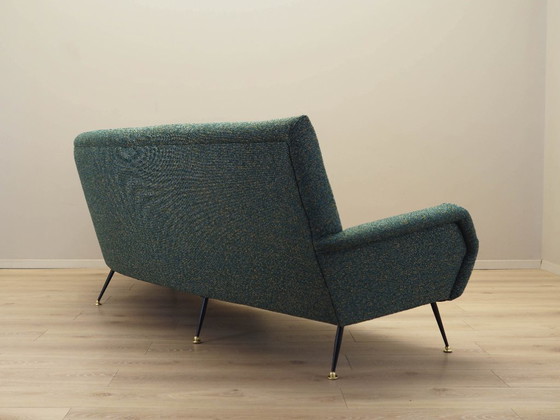 Image 1 of Grünes Melange-Sofa, dänisches Design, 1970er Jahre, hergestellt in Dänemark