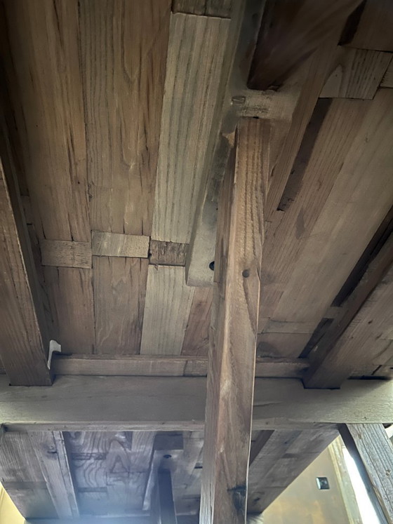 Image 1 of Solid elm dining table