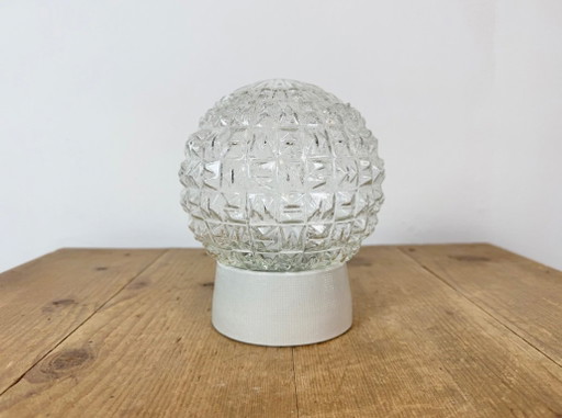 Lampada da soffitto vintage in porcellana bianca, anni '70 – plafondlampen, Porcelain (photo 2 of 13)