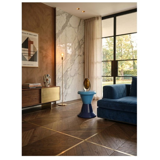 Taburete/mesa auxiliar de diseño vintage de Giancarlo Piretti - Castelli