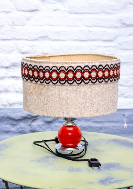 Image 1 of Atmospheric Vintage Table Lamp, brand - MASSIVE, 70s