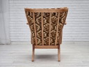 1960s, Danish design by Alfred Christensen, easy chair, model 177, furniture velour, renewed wood.