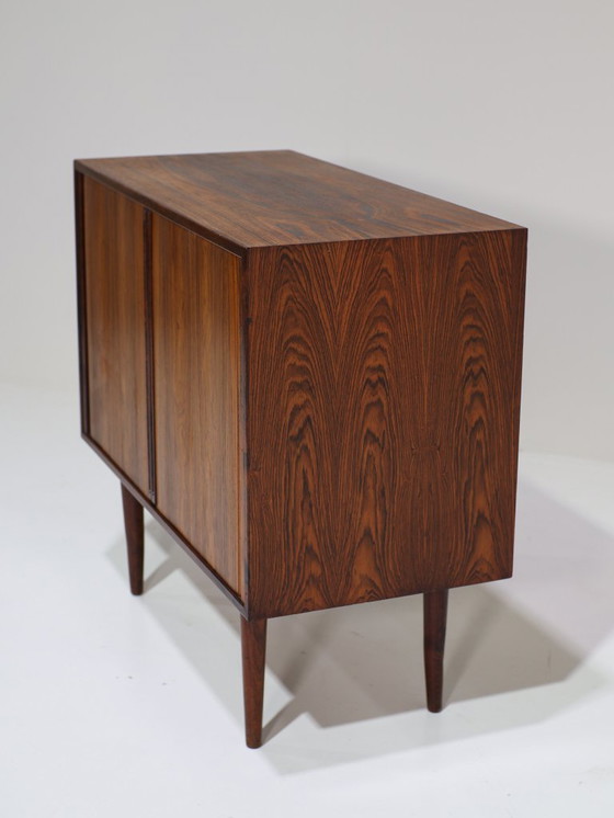 Image 1 of Kai Kristiansen tambour sideboard LP cabinet rosewood 1960