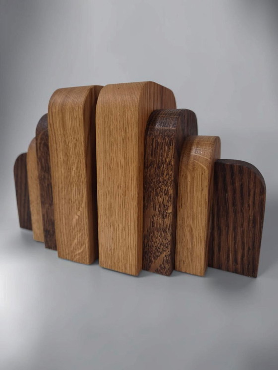 FERMALIBRI - ART DÉCO / SCUOLA DI AMSTERDAM – ArtDecoOnline, Oggetti decorativi, Legno (photo 4 of 5)