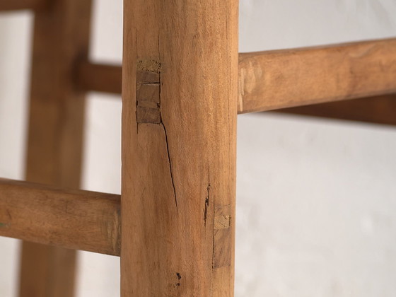 Antieke salontafel (ca. 1900) #4, Hout, Bruin, Rustic (foto 19 van 22)