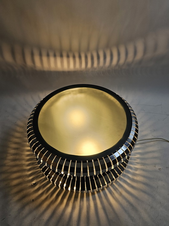 Image 1 of Mesa de centro cromada y cristal Italia años 70