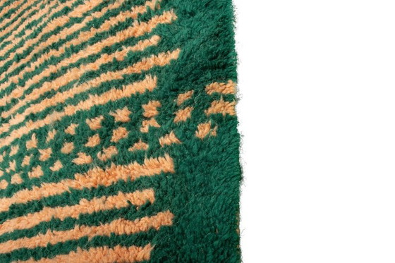 Image 1 of Alfombra marroquí de lana hecha a mano de 3x2 pies – Decoración para el hogar en Pascua