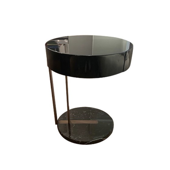 Image 1 of Andrea Parisio Ralf Bedside Table with Drawer Meridiani Edition