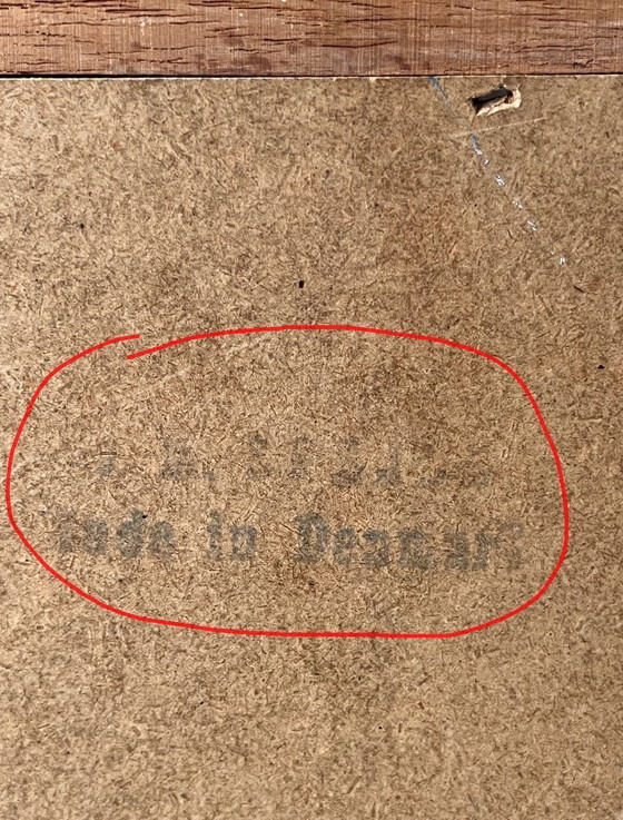 Image 1 of XXL Mid Century Modern SPIEGEL Denmark teakhout 