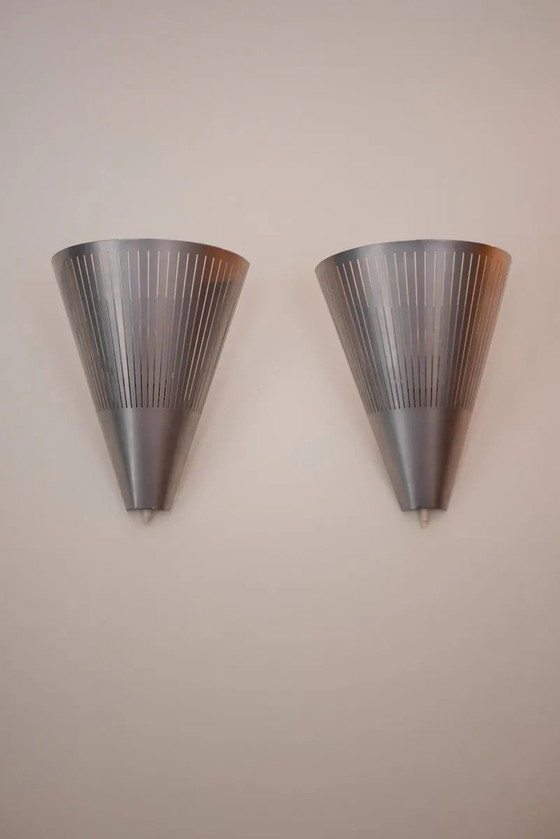 Image 1 of Appliques murales modernistes Klyka du milieu du siècle par Ikea, Suède, 1987, lot de 2.