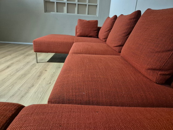 Image 1 of Flexlux Loano - Divano angolare a U - Rosso - Tessuto - Design