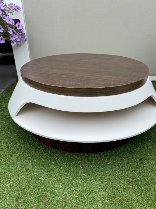 Space age design coffee table